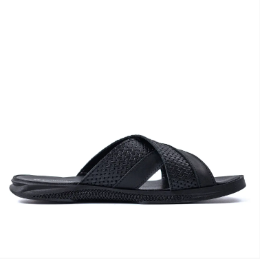 Чоловічі шкіряні літні шльопанці-сланці Columbia, фото 1