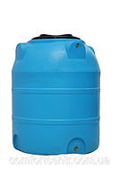 Пластиковая вертикальная емкость для хранения воды V-300 на 300 литров