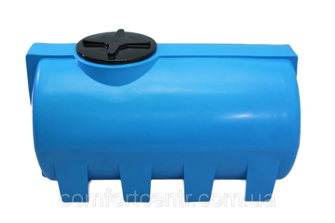 Пластиковая горизонтальная емкость на 500 литров G-505 для хранения воды - фото 1 - id-p336280939
