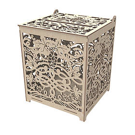 Скриня для конвертів, Весільна скарбниця 240х230х300мм