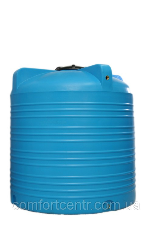 Пластиковая вертикальная емкость для хранения воды V-3000 на 3000 литров - фото 3 - id-p336280955