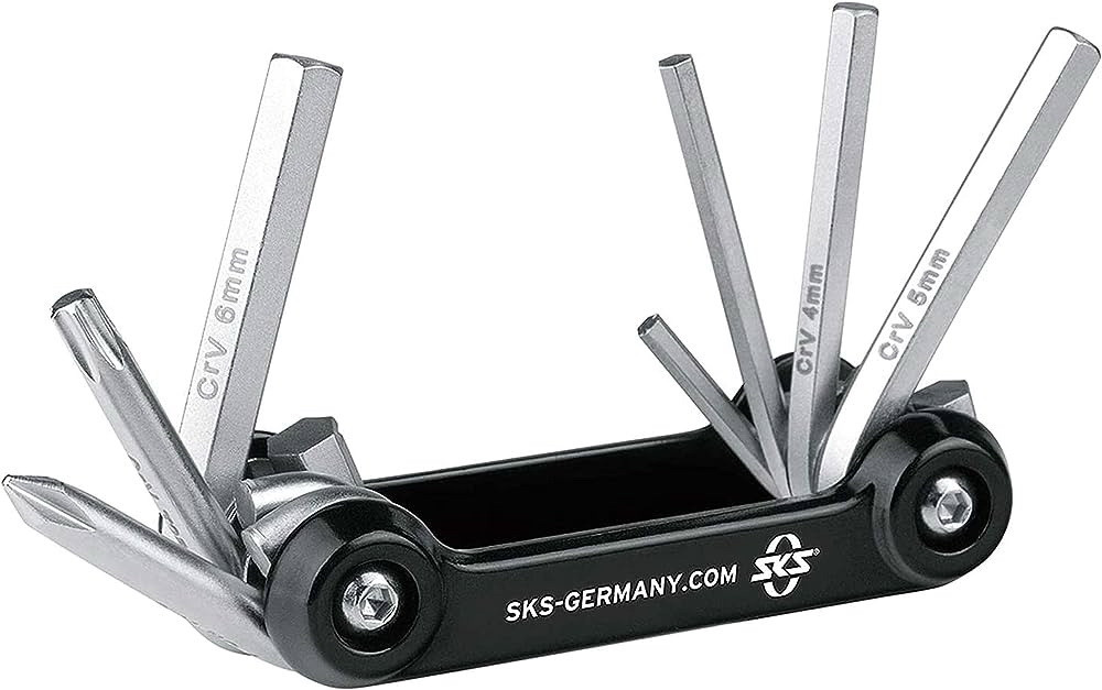 Мультитул SKS Том 7 функцій Black 11235 Ключі шестигранники 643119, фото 1