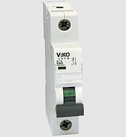 Автоматический выключатель VIKO 1P 10A тип С 4,5kA автомат однополюсный ВА63