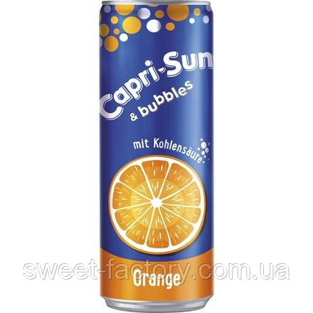 Напій Capri-Sun & Bubbles Orange Апельсин 330ml, фото 1