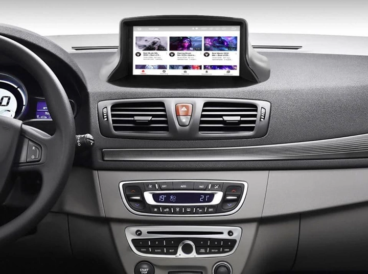 Андроїд Рено Меган 3 2009-2015 Штатна Автомагнітола Renault Megane III андроїд 10.0 1G RAM 16Gb ROM Wi-Fi камера