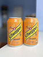 Безалкогольный газированный напиток Schweppes Original Orange, ж\б, 330 мл