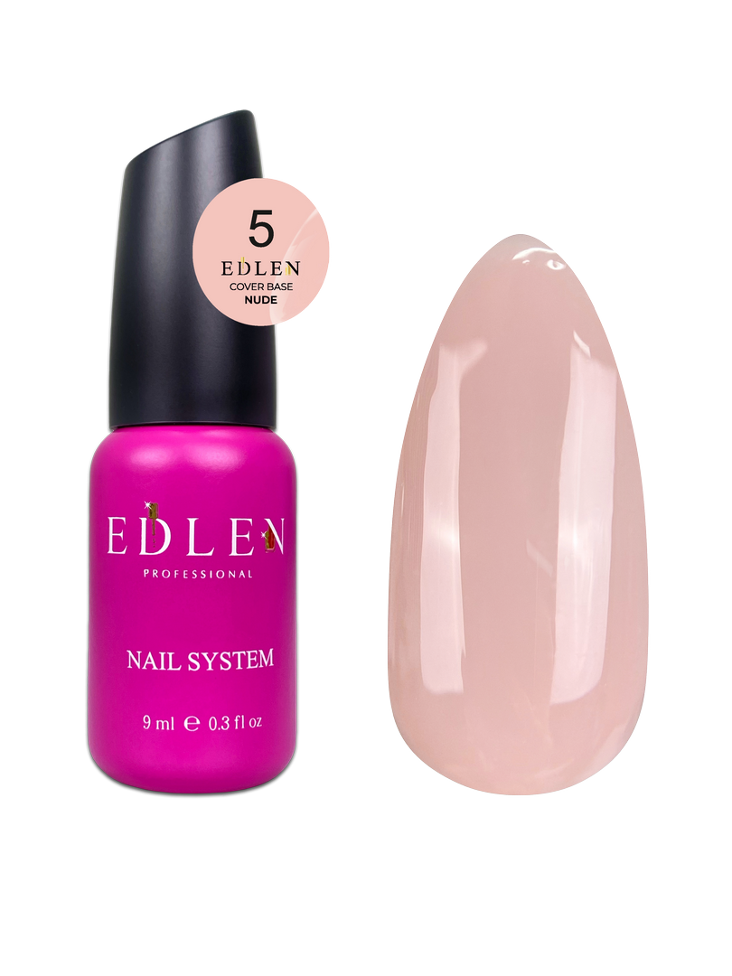 Камуфлювальна база Edlen Cover Nude Base No5, 9 мл