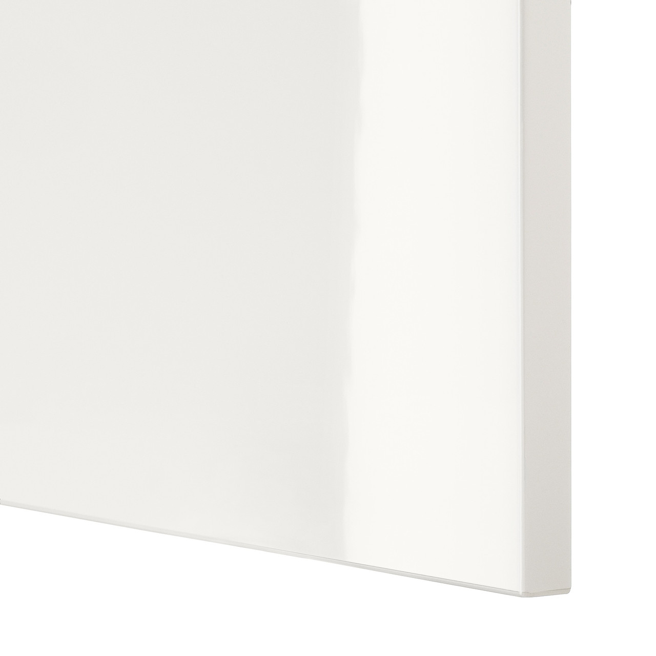 Стеллаж с дверью IKEA БЕСТО, белый, Сельсвикен глянец, белый, 60x22x64 см, 290.468.18 - фото 2 - id-p1926462976