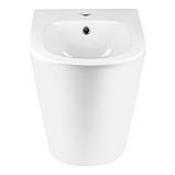 Біде підлогове Qtap Stork 560х360х410 White QT15443378W, фото 3