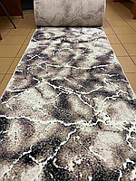 250 см Доріжка Montana 08686A ECRU SHIRINK / D.BROWN