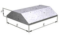 Плиты фундаментов ленточных ФЛ 12.24-2 1180х1200х300мм