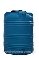 Пластиковая вертикальная емкость для хранения токсических веществ V-350 на 350 литров
