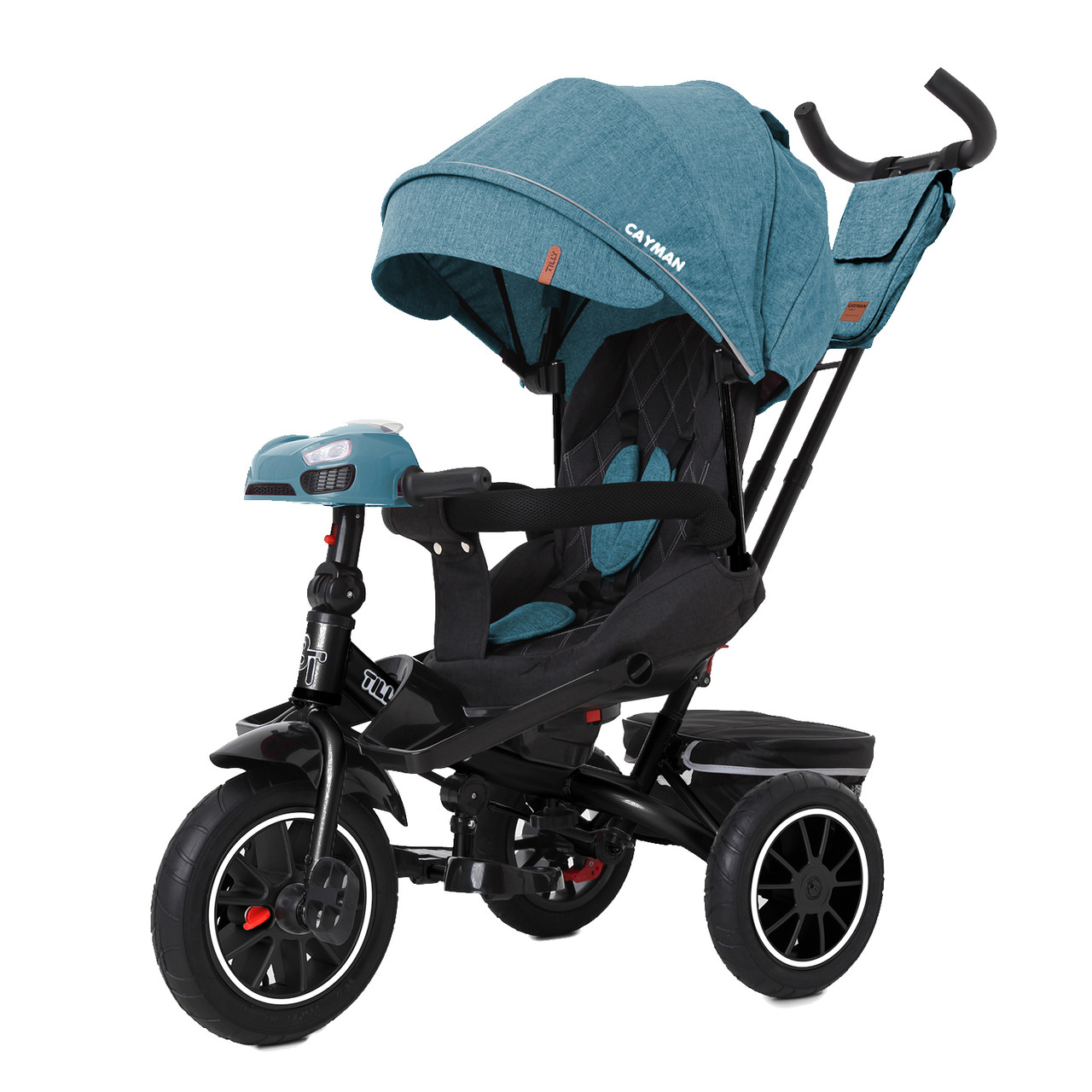 Дитячий триколісний велосипед Tilly Cayman (Тіллі Кайман) T-381/7 (бірюзовий колір), фото 1
