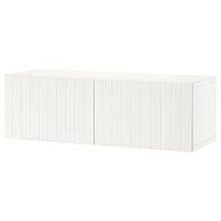 Стеллаж с дверью IKEA БЕСТО, белый, Суттервикен белый, 120x42x38 см, 794.261.99