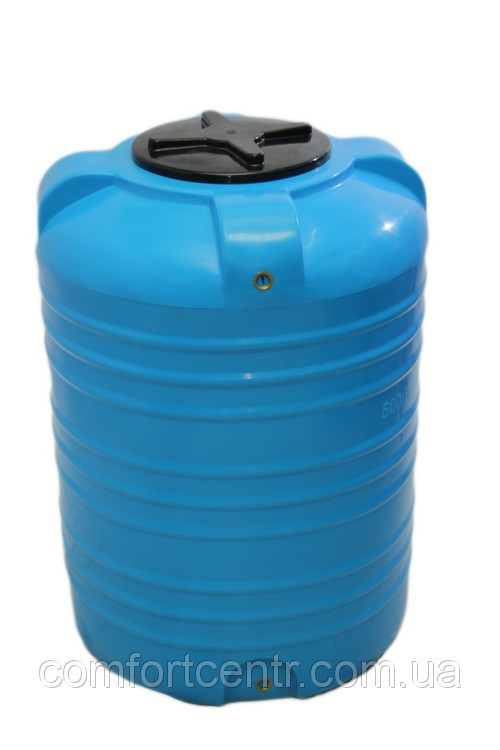 Пластиковая вертикальная емкость для хранения токсических веществ V-5001 на 5000 литров - фото 1 - id-p336281044