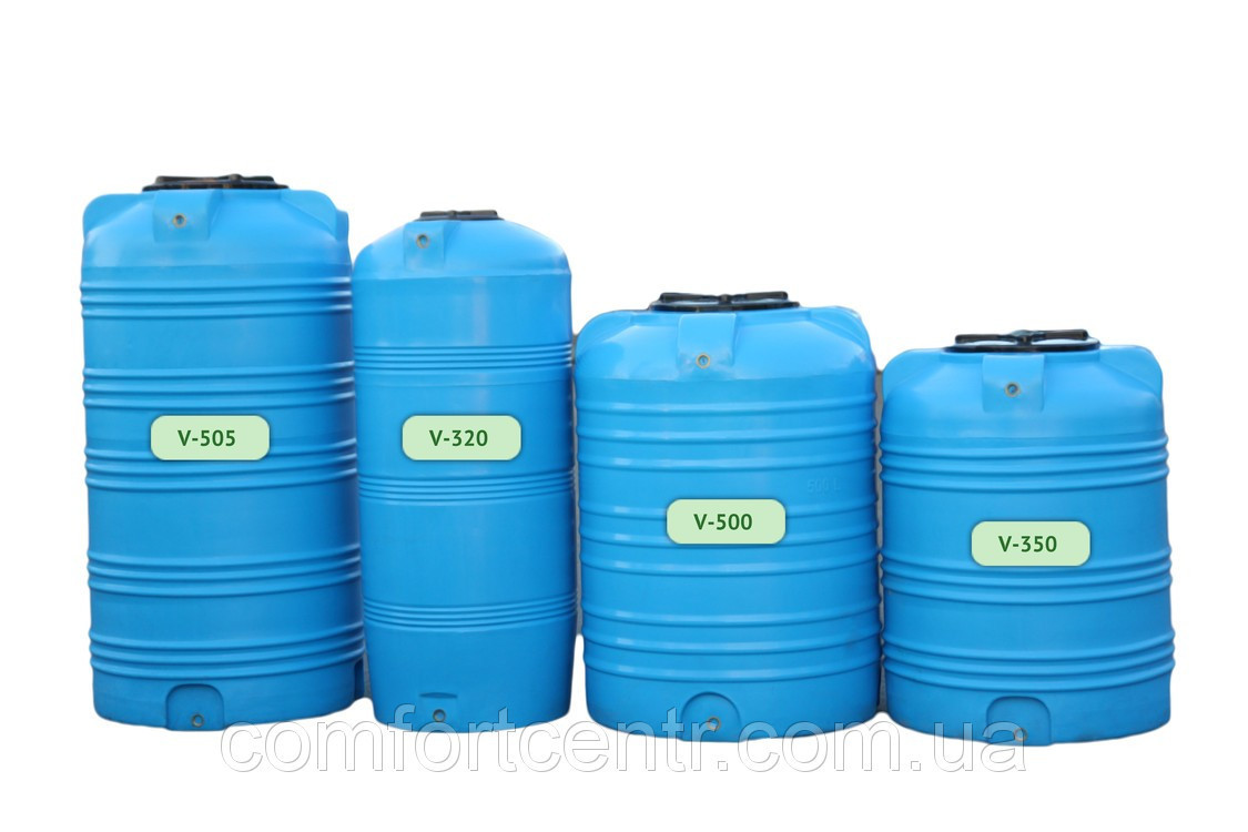 Пластиковая вертикальная емкость для хранения токсических веществ V-5001 на 5000 литров - фото 4 - id-p336281044