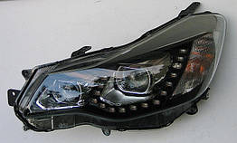 Передні альтернативна тюнінг оптика фари передні LED на Subaru XV 11-16 Субару ХВ