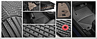 Автомобільні килимки поліки в салон Weathertech на MAZDA CX-9 07-15 передні чорні Мазда ЦХ-9, фото 2