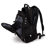 Нове покоління швейцарських рюкзаків SwissGear водонепроникний 36-55 літрів до 25кг (жіночий/чоловічий), фото 7