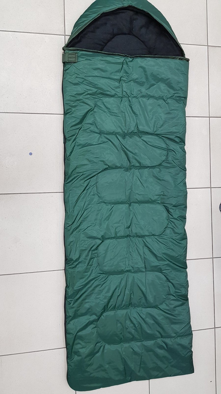 Зимовий спальний мішок (спальник) водонепроникний VERUS Polar Green -15°C - 20°C, НОВИНКА!