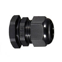 Сальник pg19 кабельний ввід d12-16мм IP68 чорний Techno Systems