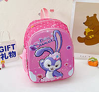 Рюкзак для дівчинки дошкільний у садок із зайчиком