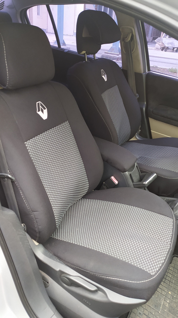 Автомобільні чохли авточохли салону на сидіння VIP Renault Lodgy 7м 16- Рено Лоджи