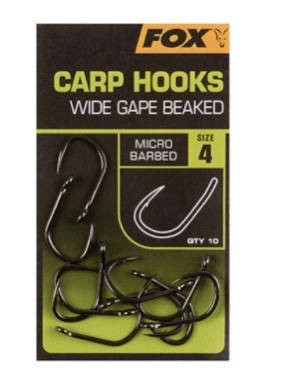 Коропові гачки Fox Carp Hooks Wide Gape #4