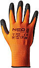 Neo Tools Рукавички робочі, поліестер з нітриловим покриттям (піщаний), р. 9, фото 2