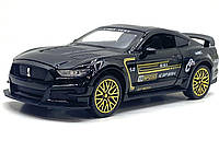 Машинка металлическая TK Union Group Ford Mustang Shelby 1:32 свет звук Черная (GT-1712)