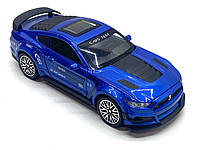 Машинка металлическая TK Union Group Ford Mustang Shelby 1:32 свет звук Синяя (GT-1712)