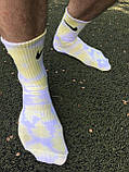 Шкарпетки tie-dye набір з 5 пар (найк носкі), фото 2