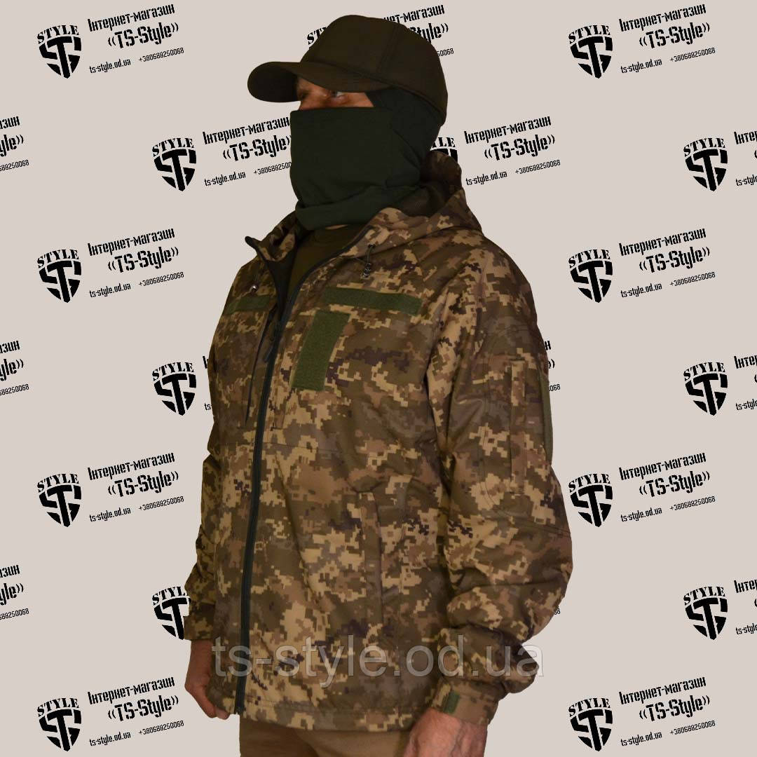 Легка тактична вітро-водозахисна вітровка в камуфляжі ММ-14