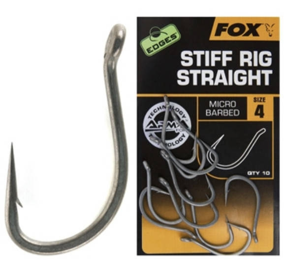 Коропові гачки Fox Edges Armapoint Stiff Rig straight #4