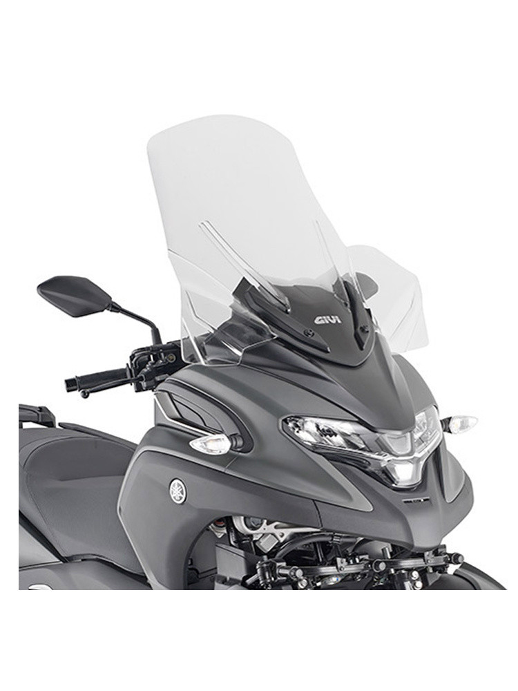 Вітрове скло Givi для мотоцикла Yamaha Tricity 300 (20-) прозоре, фото 1