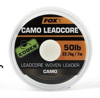 Лідкор Fox Edges Camo Leadcore 50LB 7m