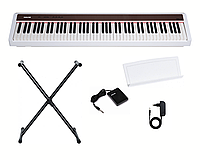 Цифровое пианино NUX NPK-10 WH (пюпитр, блок питания, педаль, салфетка)