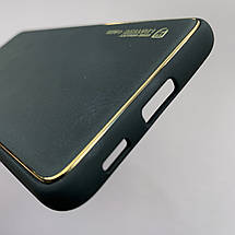 Чохол для Samsung Galaxy S21 Plus шкіряний матовий чохол на телефон самсунг с21 плюс чорний u9h, фото 6
