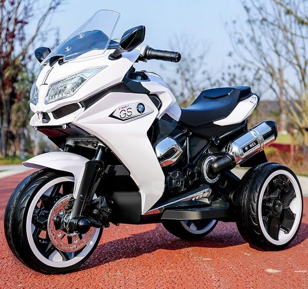 Дитячий мотоцикл триколісний Bambi M 3688EL BMW (2 мотори по 35 W, 2 акуми, MP3, TF, USB)