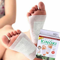 Пластир очищуючий для стоп Kinoki | Детокс пластир для ніг | Лікувальний пластир Кінокі TechnoShop
