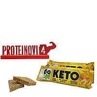 Протеиновые энергетические батончики GO ON Keto Bar 50gr с арахисом