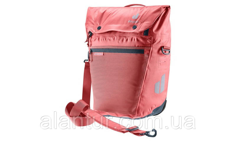 Рюкзак Deuter Mainhattan 17+10 л червоний, водонепроникний, для велосипеда