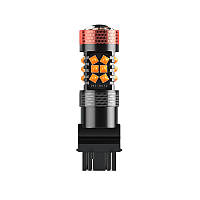 Al Автомобильная светодиодная лампа поворот+стоп сигнал DXZ G-3030-30 T25-3157 30W Yellow