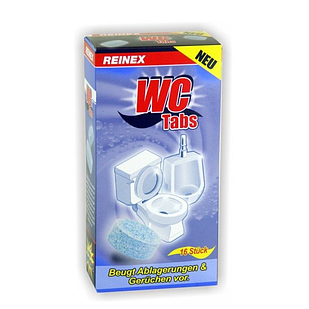 Таблетки для чистки унитаза Reinex WC Tabs 16 шт.