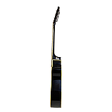 Гітара акустична Kaspar K200C BK, фото 4
