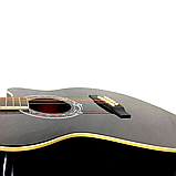 Гітара акустична Kaspar K200C BK, фото 6
