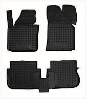 Автомобильные коврики в салон Avto-Gumm на для Volkswagen Caddy 3 3d 04-15 4шт Фольксваген Кадди черные