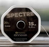 Повідцевий матеріал флюрокарбоновий Ridge Monkey Connexion Spectre Fluorocarbon Hooklink 15lb/20m, фото 6