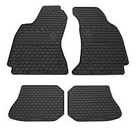 Автомобільні килимки поліки в салон Stingray на у Audi A4 B5 95-00 4шт Ауди А4 чорні