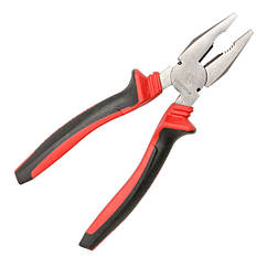 Плоскогубці 200 мм, 40CrV, фосфатовані, поліровані.